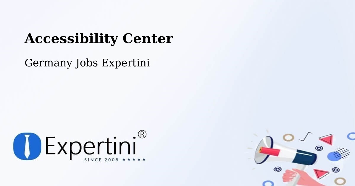 Accessibility Statement – Schmallenberg - Germany Jobs Expertini