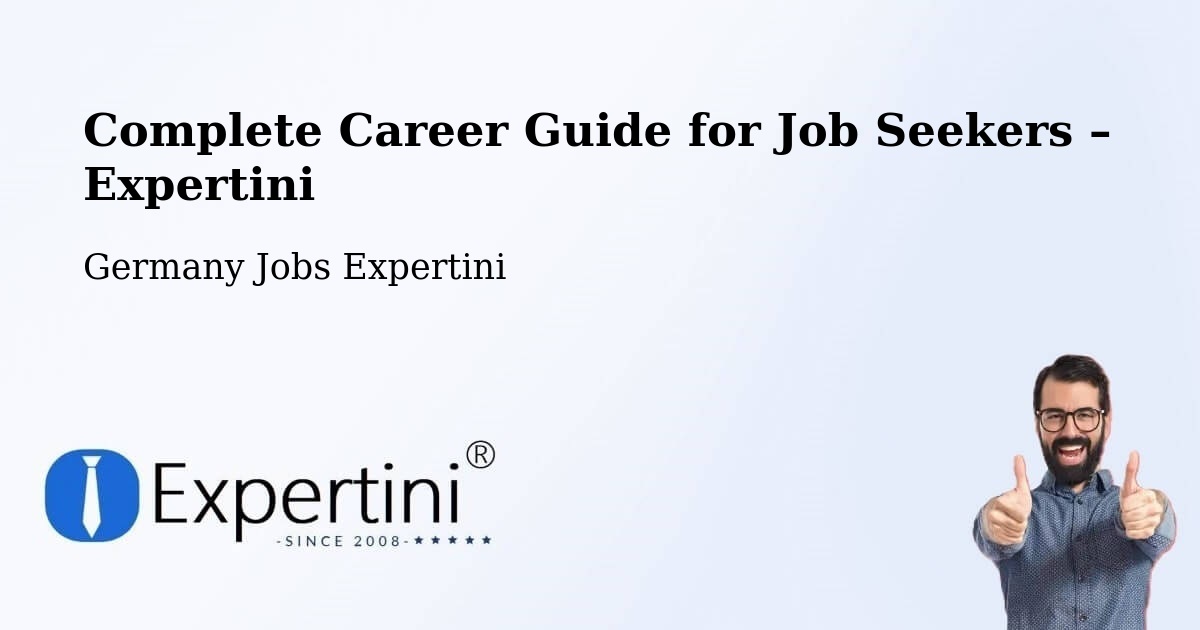 Career Guide for Job Seekers – Schmallenberg - Schmallenberg, Germany Jobs Expertini