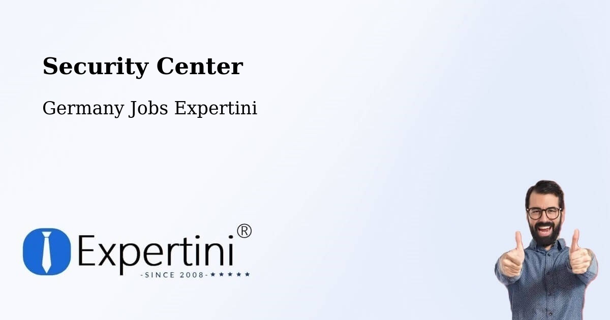 Security & Compliance – Schmallenberg - Germany Jobs Expertini